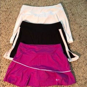 Bundle of Nike Tennis Skirts!